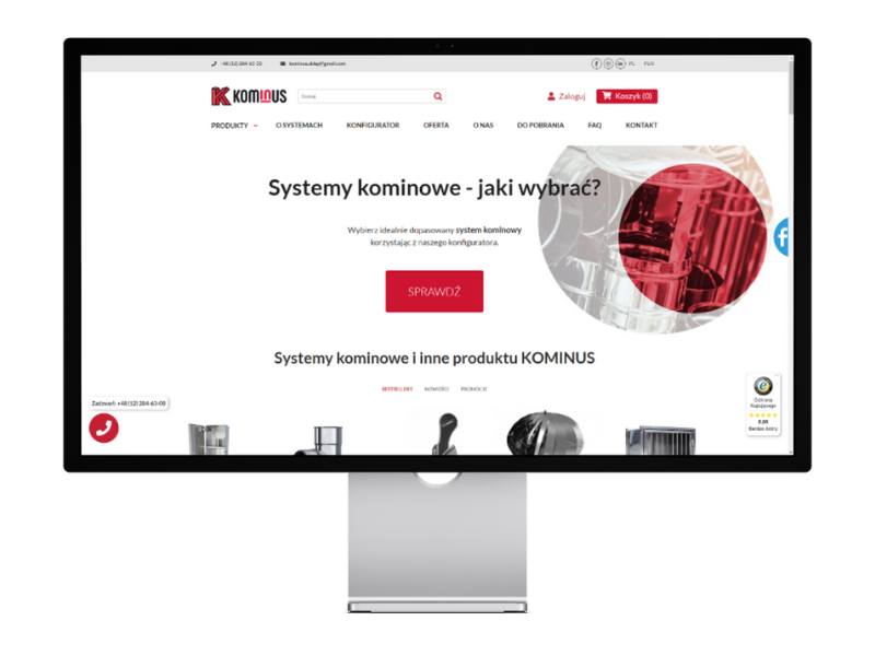 Kominus - systemy kominowe - realizacja